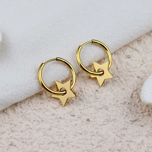 charm classic smooth copper metal star hoop earrings for women minimalist hoops huggie ear buckle fashion statement jewelry gift 1pcs aa2304, Golden
charm classic smooth copper metal star hoop earrings for women minimalist hoops huggie ear buckle fashion statement jewelry gift 1pcs aa2304, Golden