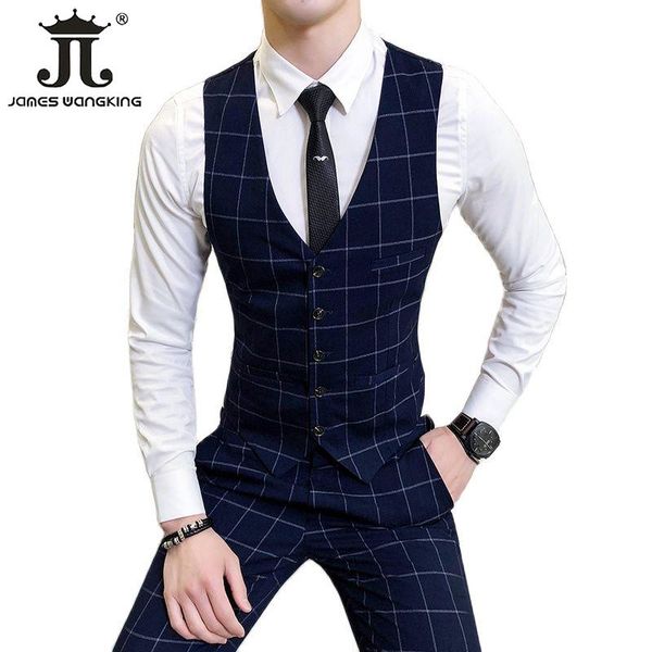 blazers men's fashion boutique quality grid wedding dress waistcoat suits vest men business grid slim vneck suits vests waistcoat, White;black
blazers men's fashion boutique quality grid wedding dress waistcoat suits vest men business grid slim vneck suits vests waistcoat, White;black