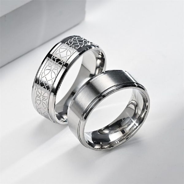 designer rings stainless steel men's rings wish rings titanium steel couple rings wholesale, Silver
designer rings stainless steel men's rings wish rings titanium steel couple rings wholesale, Silver