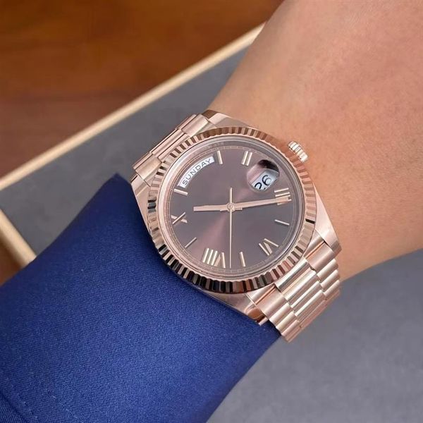 men's watch mechanical automatic cal 2823 brown roman numeral 228235 40mm sapphire crystal waterproof 50m watch strap adjusta299t, Slivery;brown
men's watch mechanical automatic cal 2823 brown roman numeral 228235 40mm sapphire crystal waterproof 50m watch strap adjusta299t, Slivery;brown