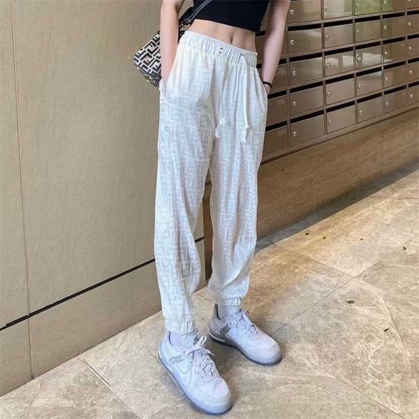 26% off clothing designer quality european white sports pants women's summer thin new loose letter printing casual leggings ins fashion, Black;white
26% off clothing designer quality european white sports pants women's summer thin new loose letter printing casual leggings ins fashion, Black;white