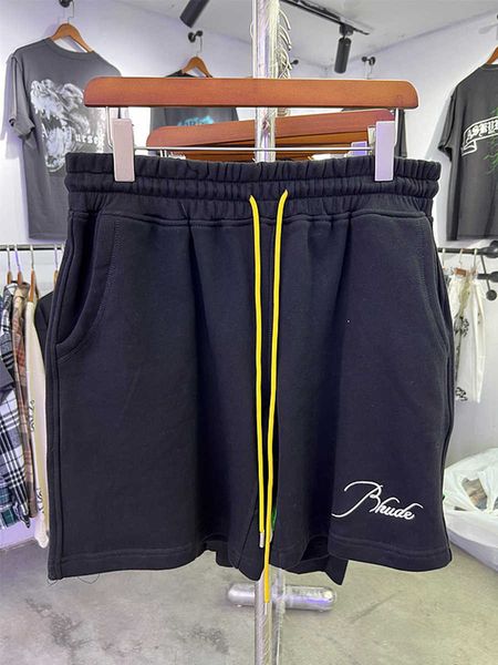 designer clothing rhude style drawstring shorts high street trendy brand loose casual summer men's women's american beach capris c, White;black
designer clothing rhude style drawstring shorts high street trendy brand loose casual summer men's women's american beach capris c, White;black