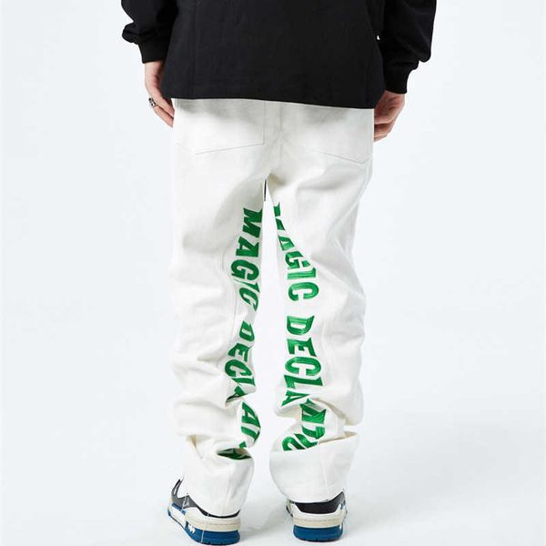 men's pants 2023 new fashion letter embroidery white baggy men trasuit pants y2k straight dstring sweatpants male cotton long trousers, Black
men's pants 2023 new fashion letter embroidery white baggy men trasuit pants y2k straight dstring sweatpants male cotton long trousers, Black