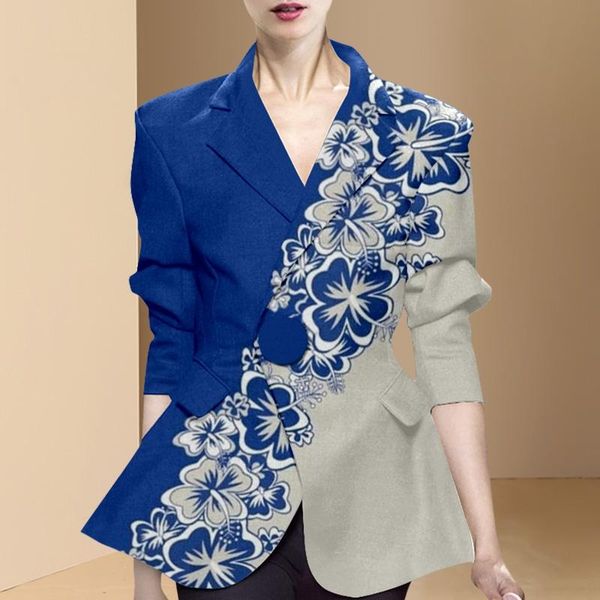 pants spring print slim waist suit jacket office women business elegant single button turndown collar blazer ladies casual clothes, White
pants spring print slim waist suit jacket office women business elegant single button turndown collar blazer ladies casual clothes, White