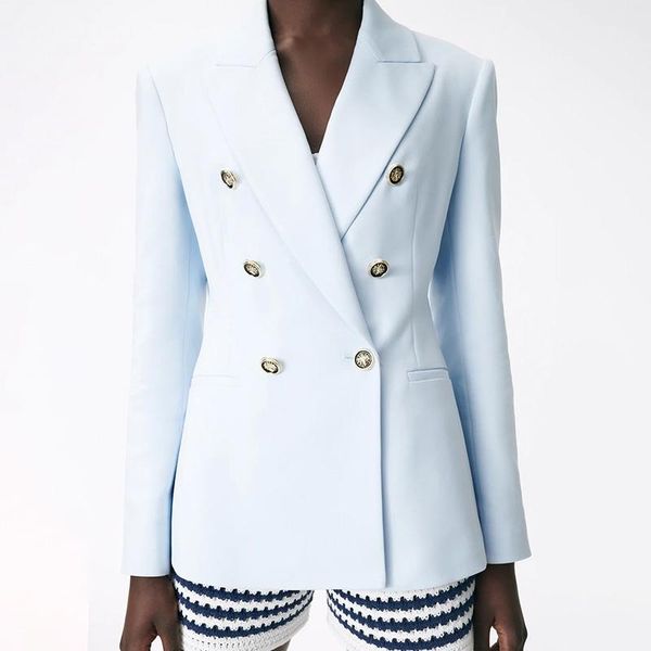 pants fashion double breasted notched blazers women elegant long sleeve pockets jackets women solid office lady suits ladies, White
pants fashion double breasted notched blazers women elegant long sleeve pockets jackets women solid office lady suits ladies, White