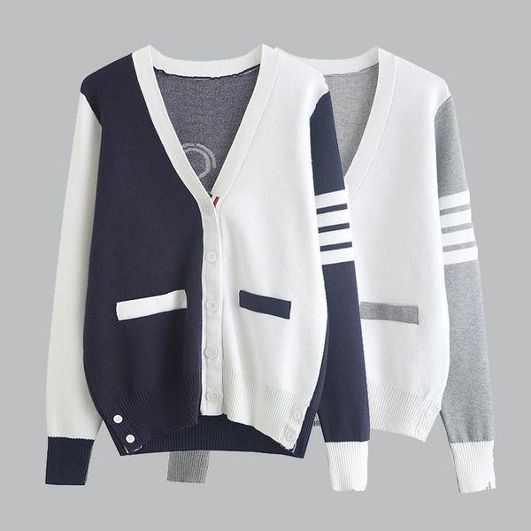 sweaters sweater korean fashion brand cardigan womens y2k autumn winter sweaters 2022 cardigans clothes knitted long sleeve clothing, White;black
sweaters sweater korean fashion brand cardigan womens y2k autumn winter sweaters 2022 cardigans clothes knitted long sleeve clothing, White;black
