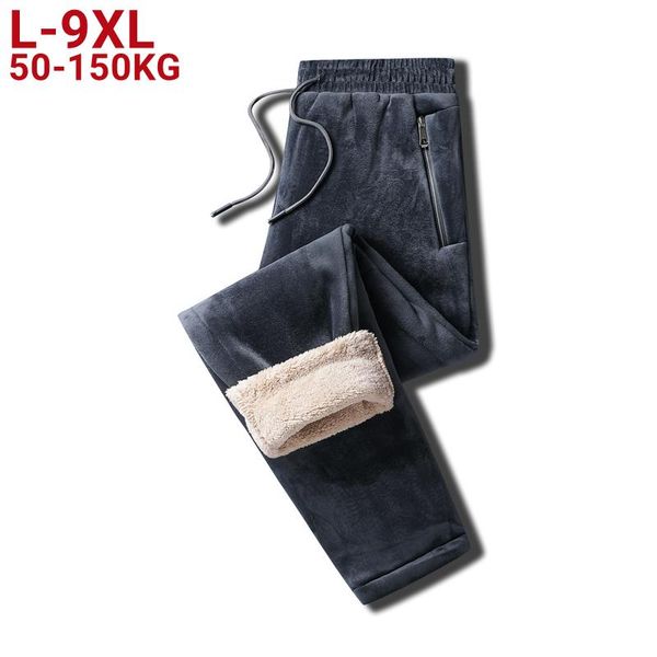 pants 9xl winter warm men pants thicken fleece sweatpants japanese streetwear men's jogger pants large size trousers harem pants male, Black
pants 9xl winter warm men pants thicken fleece sweatpants japanese streetwear men's jogger pants large size trousers harem pants male, Black