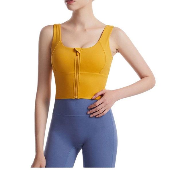 tanks front zip sports bra black fitness crop woman wear clothing with zipper sports bra women bra, Black;white
tanks front zip sports bra black fitness crop woman wear clothing with zipper sports bra women bra, Black;white
