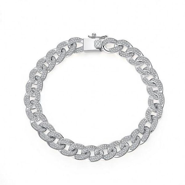 hip hop vintage fashion jewelry 18k real white gold fill white clear 5a cubic zirconia party popular women bracelet for men gift240d, Golden;silver
hip hop vintage fashion jewelry 18k real white gold fill white clear 5a cubic zirconia party popular women bracelet for men gift240d, Golden;silver