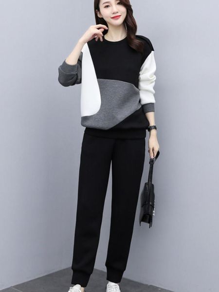 pants spring and autumn women's matching sets 2022 korean version fashion loose pant sets two piece set leisure women's clothing, White
pants spring and autumn women's matching sets 2022 korean version fashion loose pant sets two piece set leisure women's clothing, White