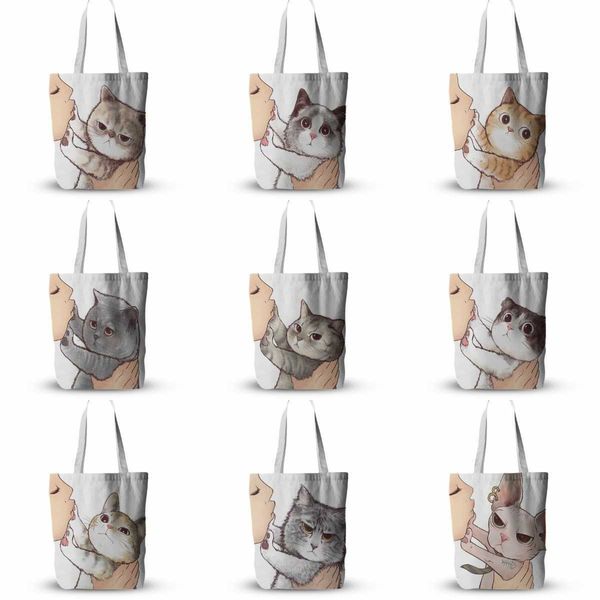 shopping bags cartoon printed portable eco-friendly bag with bottom and no side shopping bag heat transfer printed canvas bag
shopping bags cartoon printed portable eco-friendly bag with bottom and no side shopping bag heat transfer printed canvas bag
