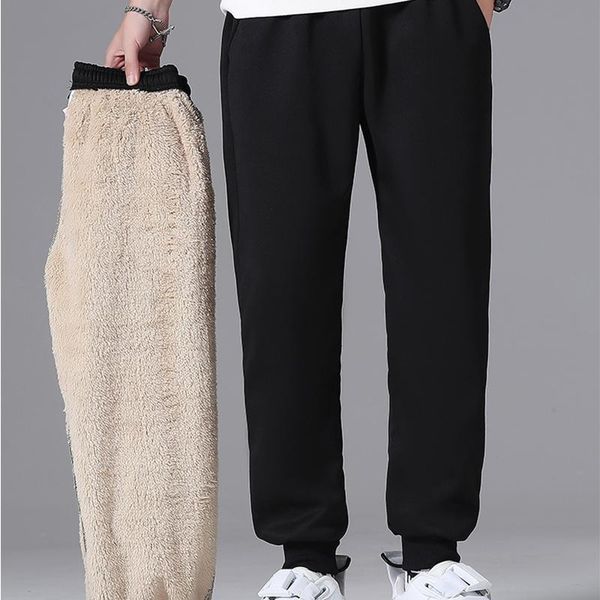 pants winter lambswool warm thickening sports pants men's casual sports trousers men's cotton pants plus velvet plus size trousers, Black
pants winter lambswool warm thickening sports pants men's casual sports trousers men's cotton pants plus velvet plus size trousers, Black