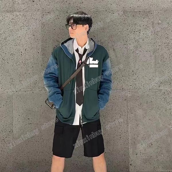 xinxinbuy men designer coats jacket denim panelled letter print paris long sleeve women black khaki blue m-3xl245i, Black;brown
xinxinbuy men designer coats jacket denim panelled letter print paris long sleeve women black khaki blue m-3xl245i, Black;brown