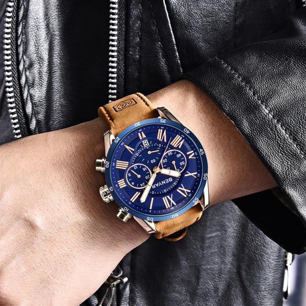 2019 benyar fashion chronograph sport mens watches brand luxury waterproof military quartz watch clock relogio masculino271r, Slivery;brown
2019 benyar fashion chronograph sport mens watches brand luxury waterproof military quartz watch clock relogio masculino271r, Slivery;brown