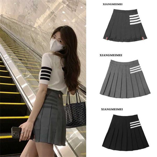 36% off tb four bar pleated suit material a-line front back long waist slimming college style short skirt for women, Black
36% off tb four bar pleated suit material a-line front back long waist slimming college style short skirt for women, Black