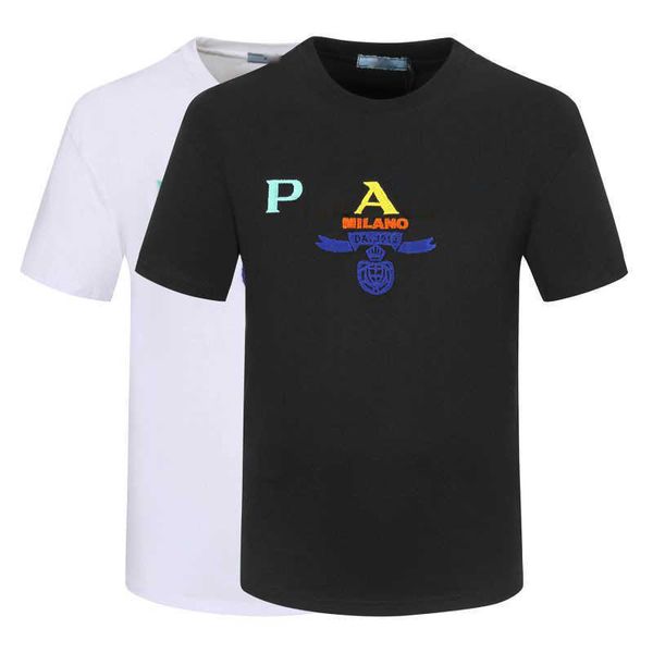 mens round neck t shirt flocking letter embroidery pullover tee designer tshirt rainbow letters short sleeve pure cotton sweatshirt, White;black
mens round neck t shirt flocking letter embroidery pullover tee designer tshirt rainbow letters short sleeve pure cotton sweatshirt, White;black