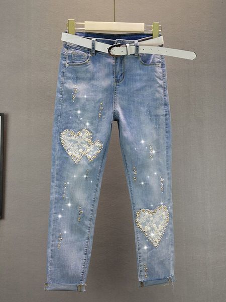 women's pants capris jeans women bling bing spring slim drill pencil pants sequins ladies streetwear denim trousers female 230422, Black;white
women's pants capris jeans women bling bing spring slim drill pencil pants sequins ladies streetwear denim trousers female 230422, Black;white