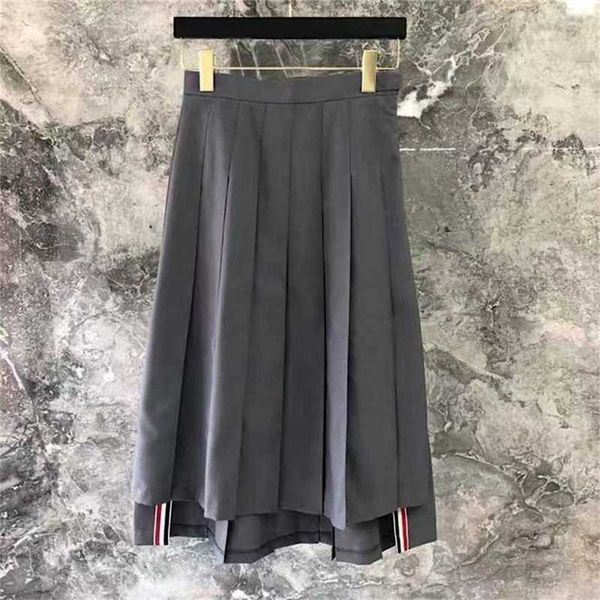 20% off tb mid length a-line grey pleated suit dress waist slim long front short back irregular half skirt, Black
20% off tb mid length a-line grey pleated suit dress waist slim long front short back irregular half skirt, Black