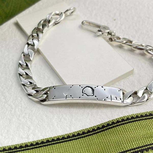 luxury mens bracelet designer bracelets woman 925 silver man chain hip hop jewelry 16-22cm braclet letter g engraving cuff ban268m, Golden;silver
luxury mens bracelet designer bracelets woman 925 silver man chain hip hop jewelry 16-22cm braclet letter g engraving cuff ban268m, Golden;silver