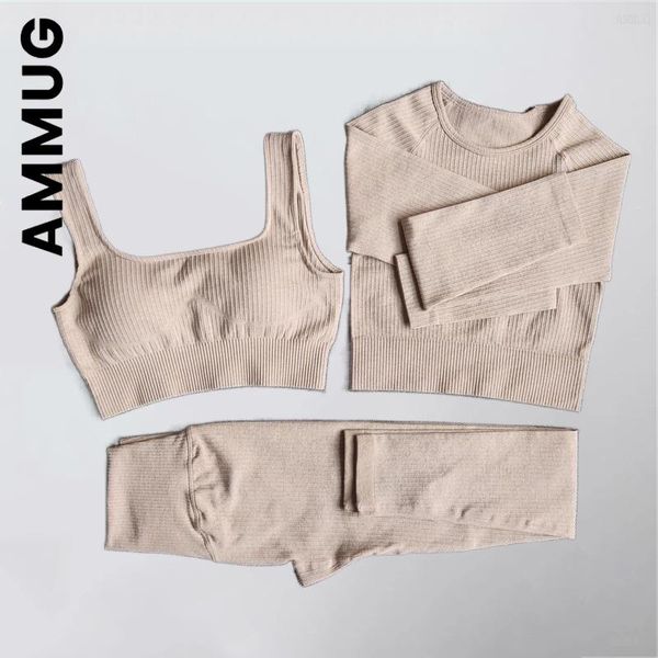dress ammug athletic wear sports gym legging women sportswear yoga set workout clothes seamless bra crop long sleeve yoga suit, White
dress ammug athletic wear sports gym legging women sportswear yoga set workout clothes seamless bra crop long sleeve yoga suit, White