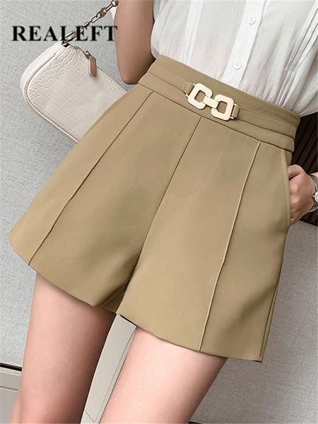shorts realeft summer 2022 new formal women's shorts metal decoration solid color wide leg shorts korean style elegant casual trousers, White;black
shorts realeft summer 2022 new formal women's shorts metal decoration solid color wide leg shorts korean style elegant casual trousers, White;black