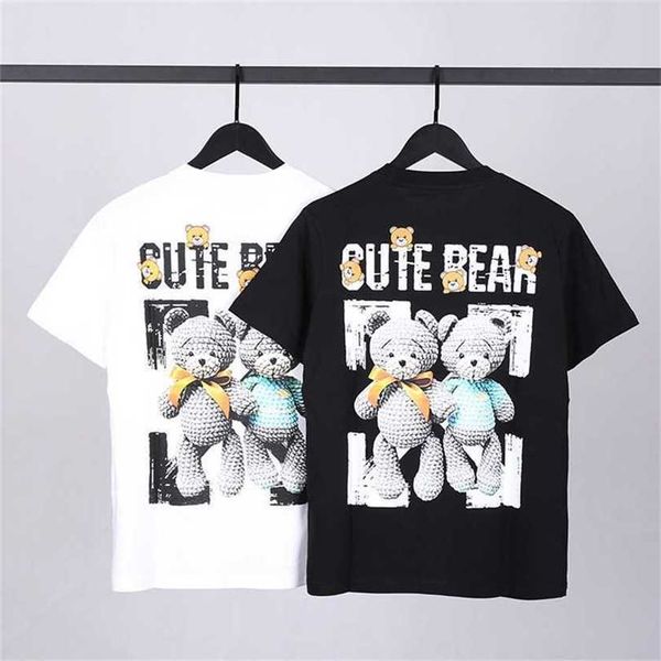 22% off co branded new fashion personality network red little bear print ow pure cotton couple youth men's t-shirt, White;black
22% off co branded new fashion personality network red little bear print ow pure cotton couple youth men's t-shirt, White;black