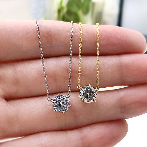 solitaire moissanite diamond pendant 100% real 925 sterling silver party wedding pendants necklace for women chocker jewelry
solitaire moissanite diamond pendant 100% real 925 sterling silver party wedding pendants necklace for women chocker jewelry