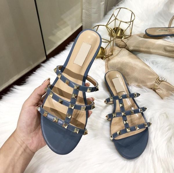 2023 sandals new luxury women flat rivet valen espadrilles shoes black sandals casual flat leather slippers flip flops 35-43 dust bag
2023 sandals new luxury women flat rivet valen espadrilles shoes black sandals casual flat leather slippers flip flops 35-43 dust bag