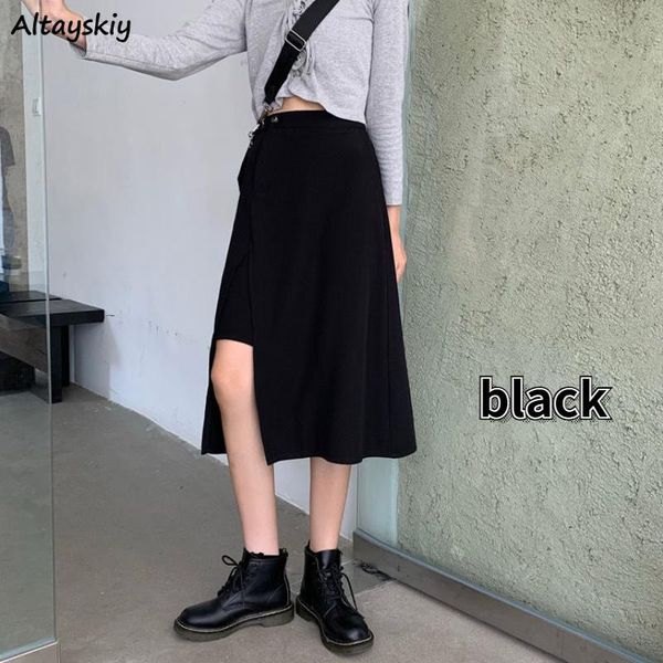 dresses high waist skirts women summer allmatch black street girls clothes korean trendy sideslit student teen gothic harajuku faldas, White;black
dresses high waist skirts women summer allmatch black street girls clothes korean trendy sideslit student teen gothic harajuku faldas, White;black