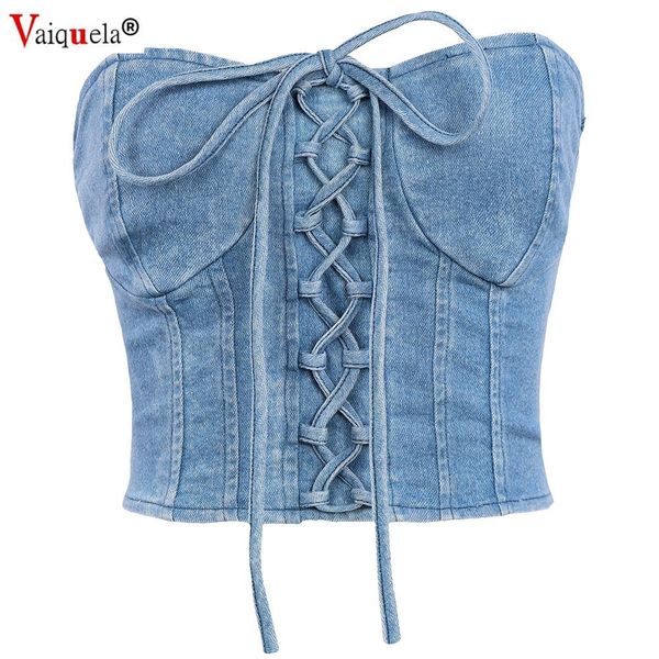 t-shirt tank women cross strap denim tube casual body shaper zip wrap crop tshirt sleeveless streetwear gothic corset, White
t-shirt tank women cross strap denim tube casual body shaper zip wrap crop tshirt sleeveless streetwear gothic corset, White