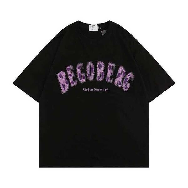 20% off street letter embroidered short sleeve t-shirt summer men's fashion loose lazy style round neck clothes, White;black
20% off street letter embroidered short sleeve t-shirt summer men's fashion loose lazy style round neck clothes, White;black