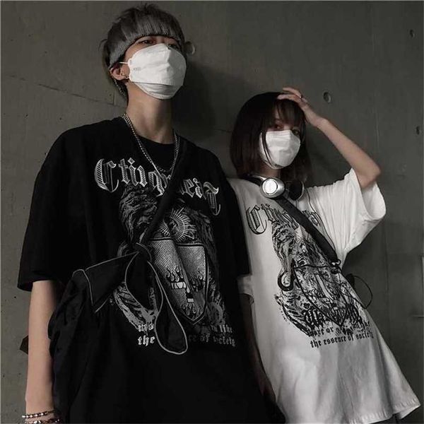 22% off street oversize short men's ins fashion dark black print hip hop loose half sleeve t-shirt, White;black
22% off street oversize short men's ins fashion dark black print hip hop loose half sleeve t-shirt, White;black