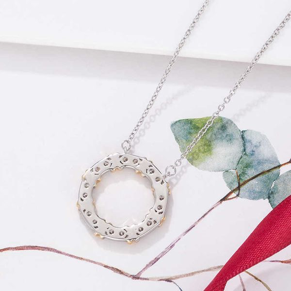 designertiffy fashion circle necklace for men and women rose gold light luxury wind double color x-shaped diamond set pendant collar chain g, Black
designertiffy fashion circle necklace for men and women rose gold light luxury wind double color x-shaped diamond set pendant collar chain g, Black