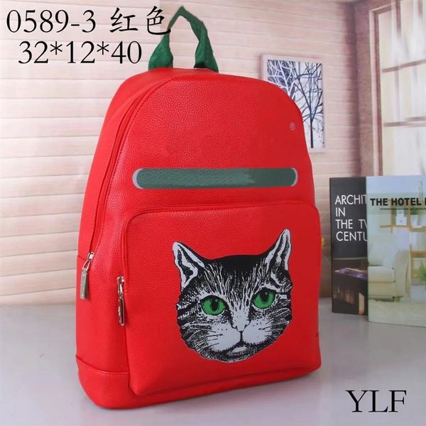 fashion leather large capacity men's backpack female backpack cat black red 32 12 40cm257w
fashion leather large capacity men's backpack female backpack cat black red 32 12 40cm257w