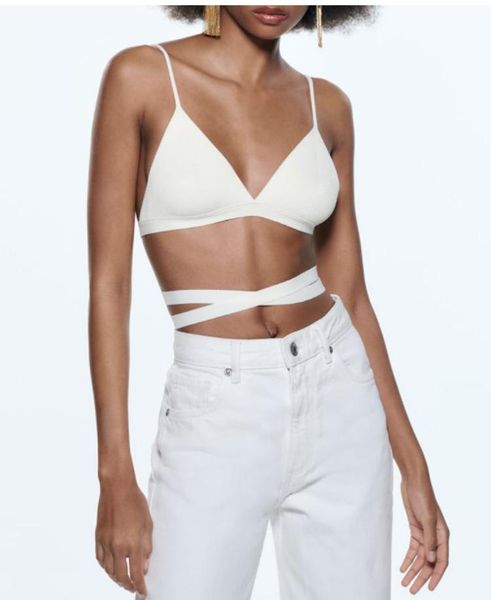 t-shirt summer women's thin sling no steel ring knitted underwear straps fashion allmatch crop, White
t-shirt summer women's thin sling no steel ring knitted underwear straps fashion allmatch crop, White