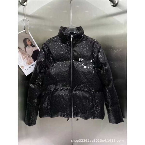 24% off autumn/winter new heavy industry sequin zipper stand up collar cotton coat front and rear printed sleeves removable two wear design, Black
24% off autumn/winter new heavy industry sequin zipper stand up collar cotton coat front and rear printed sleeves removable two wear design, Black
