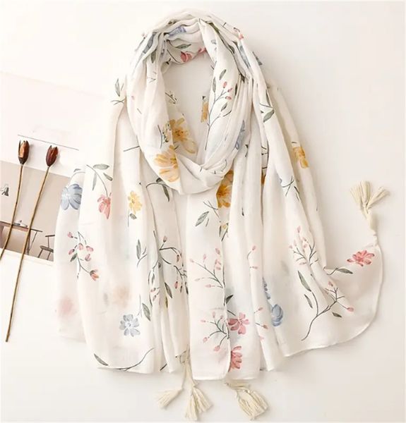women's long lightweight scarf, printed scarf, tassel insulation, cotton linen shawl scarf, Blue;gray
women's long lightweight scarf, printed scarf, tassel insulation, cotton linen shawl scarf, Blue;gray