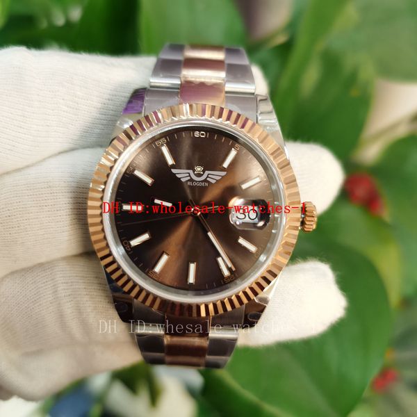 wholesale 16 style mens watch bpf maker 41mm 126334 126333 126331 sapphire glass 2813 automatic mechanical men's wristwatches two tone, Slivery;brown
wholesale 16 style mens watch bpf maker 41mm 126334 126333 126331 sapphire glass 2813 automatic mechanical men's wristwatches two tone, Slivery;brown