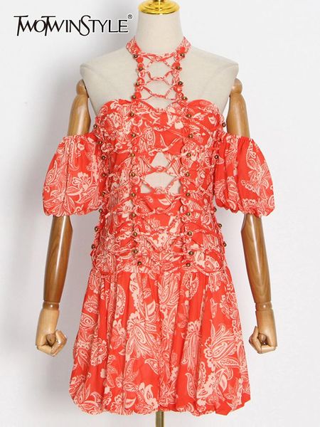 dresses twotwinstyle printed off shoulder dress for women halter collar puff sleeve high waist hollow out mini dresses female summer new, Black;gray
dresses twotwinstyle printed off shoulder dress for women halter collar puff sleeve high waist hollow out mini dresses female summer new, Black;gray