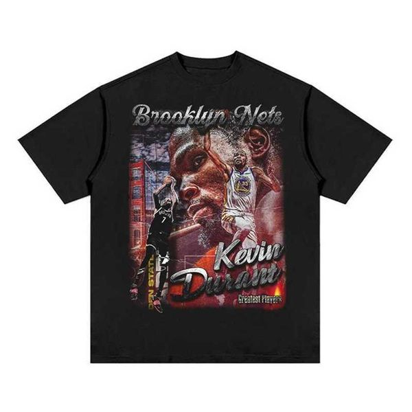 20% off new durant american fashion printed short sleeve t-shirt street small neckline for men and women, White;black
20% off new durant american fashion printed short sleeve t-shirt street small neckline for men and women, White;black