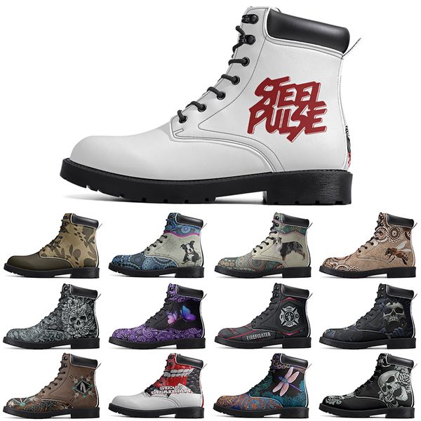 Diy Fashionable Versatile Outdoor Boots Non-slip Winter Comfortable Casual Customized Elevated Classsic Light OrangeRed Totem Boots
Diy Fashionable Versatile Outdoor Boots Non-slip Winter Comfortable Casual Customized Elevated Classsic Light OrangeRed Totem Boots