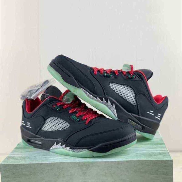 2022 basketball shoes jumpman 5 5s low men basketball shoes fashion black red green trainers sports sneakers jogging athletic classics
2022 basketball shoes jumpman 5 5s low men basketball shoes fashion black red green trainers sports sneakers jogging athletic classics