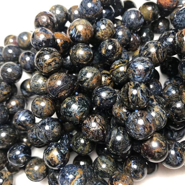 other wholesale a natural namibia blue pietersite smooth round loose beads stone for jewelry maikng design 230422
other wholesale a natural namibia blue pietersite smooth round loose beads stone for jewelry maikng design 230422