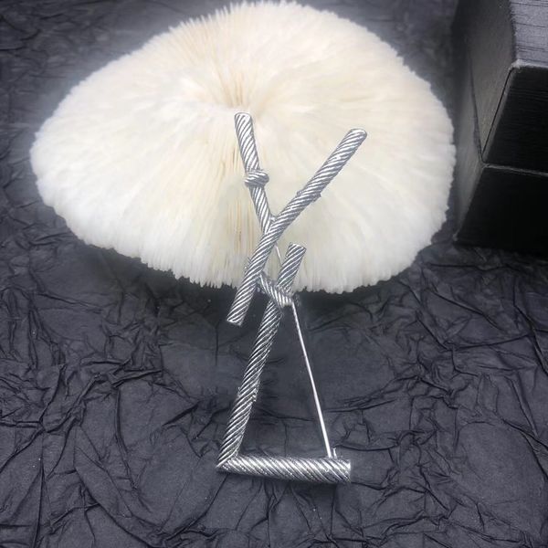 multi style letter brooch high-end versatile suit fashion retro accessories for both men and women, Gray
multi style letter brooch high-end versatile suit fashion retro accessories for both men and women, Gray