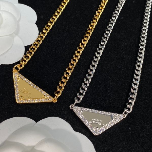 mens womens diamond pendant designer jewelry luxury necklaces inverted triangle fashion for woman womens trendy personality clavicle chain, Silver
mens womens diamond pendant designer jewelry luxury necklaces inverted triangle fashion for woman womens trendy personality clavicle chain, Silver