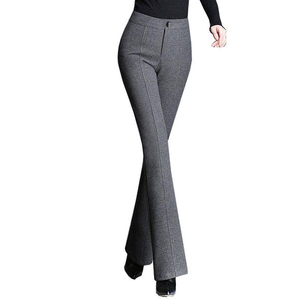 capris 2022 women autumn winter new woolen trousers female elegant slim high waist straight plus size casual office goddess pants f308, Black;white
capris 2022 women autumn winter new woolen trousers female elegant slim high waist straight plus size casual office goddess pants f308, Black;white