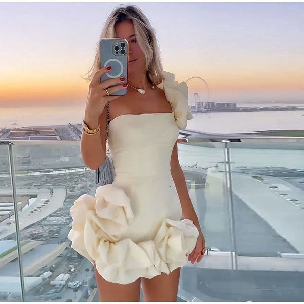 party dresses elegant short floral one shoulder ruffles mini length women maxi prom 2023 female evening stretchy 230422, White;black
party dresses elegant short floral one shoulder ruffles mini length women maxi prom 2023 female evening stretchy 230422, White;black