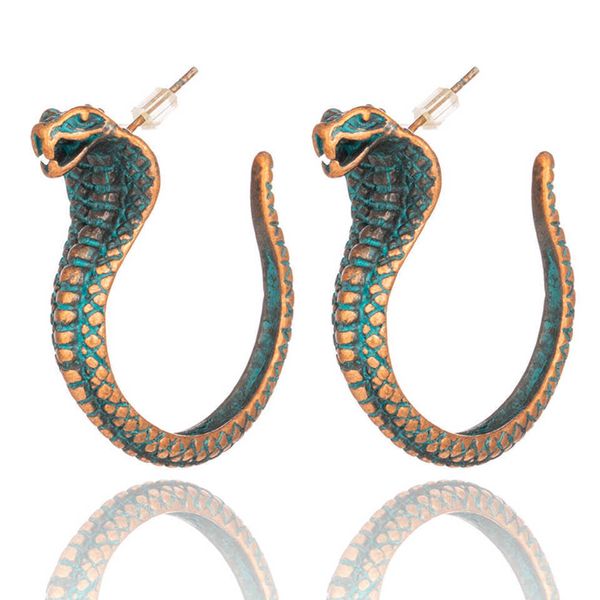 charm chic antique green snake drop earrings latest party personality cobra dangle earrings for women punk fashion jewelry gifts w0422, Golden
charm chic antique green snake drop earrings latest party personality cobra dangle earrings for women punk fashion jewelry gifts w0422, Golden