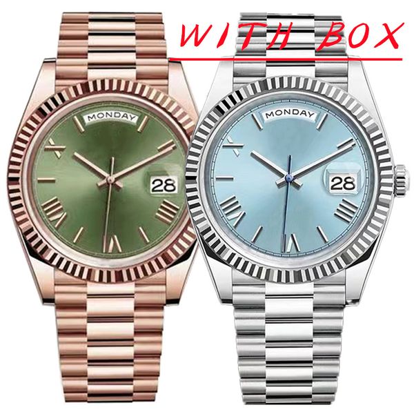 men's watch 40mm automatic mechanical movement 904l stainless steel designer montre de luxe 2813 waterproof luminous wristwatch dhgate, Slivery;brown
men's watch 40mm automatic mechanical movement 904l stainless steel designer montre de luxe 2813 waterproof luminous wristwatch dhgate, Slivery;brown