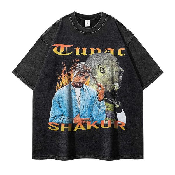 men and women t-shirtswest coast 2pact t-shirt print washable short sleeve t-shirt men's spring/summer new fashion brand, White;black
men and women t-shirtswest coast 2pact t-shirt print washable short sleeve t-shirt men's spring/summer new fashion brand, White;black